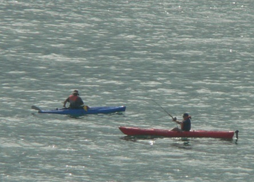 Kayak fishing (Sea)
